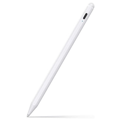 AOVO Stylus iPad toll, tenyér-elutasító funkció, ferde nyomás, USB-C, fehér