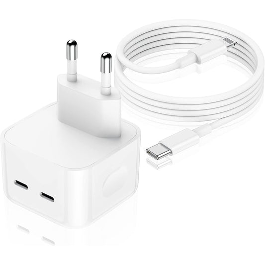 iPhone Töltő, 35 W USB C 2M lighting töltőkábel