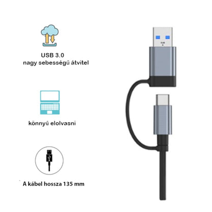 AOVO 7in1 USB-C HDMI 4K SD adapter MacBook Pro / Air